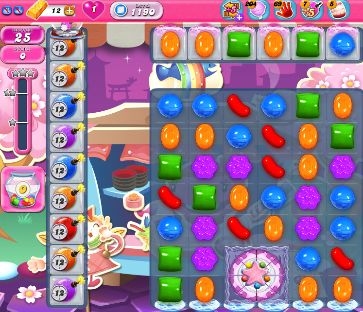 Candy Crush Saga 1190 Candy Crush Saga 1190
