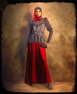 Model Gambar Baju Busana Pesta Muslim Muslimah Modern Terbaru