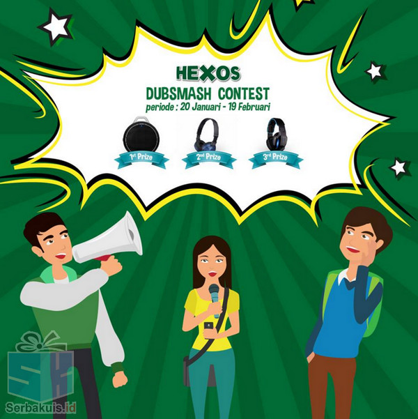 Hexos Dubsmash Contest Berhadiah Speaker & Headphone Hexos Dubsmash Contest Berhadiah Speaker & Headphone
