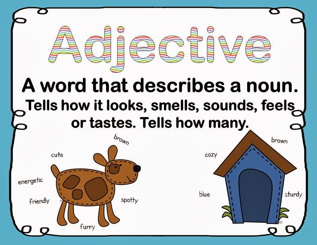 what is the meaning of adjective