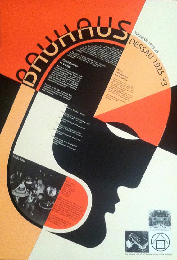 Bauhaus Poster Bauhaus-inspired Poster