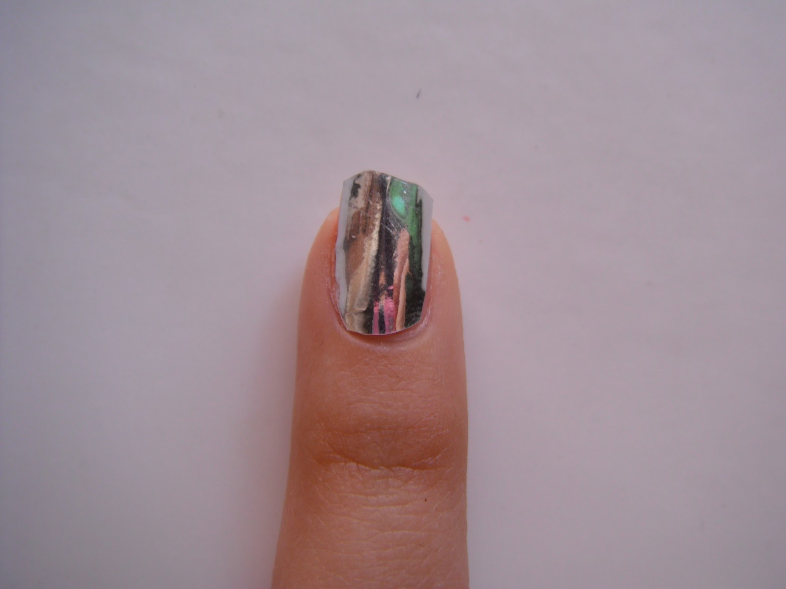 Beauty, Make Up, Nail Polishes, Fashion. DIY Mirror Nails.
