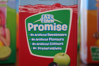 The Lazy Town Promise Lazy Town Fit Fruits Juice and Super Squash