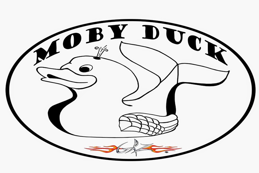 Moby Duck Logo design