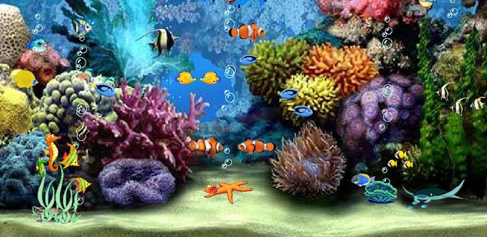 Aquarium 3D Live wallpaper download For android free. ~ Androidours.com