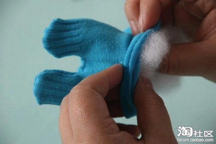 Çoraptan Bebek Yapımı Hobilendik Çoraptan Bebek Yapımı