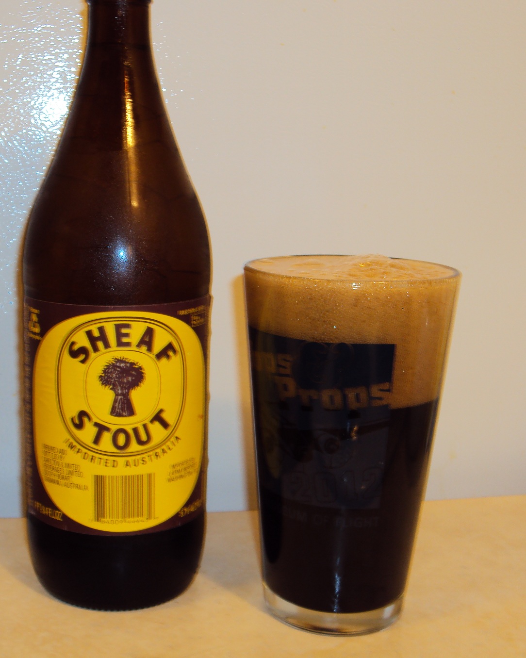 Around the World in 80 Beers Day 37 Sheaf Stout from Australia
