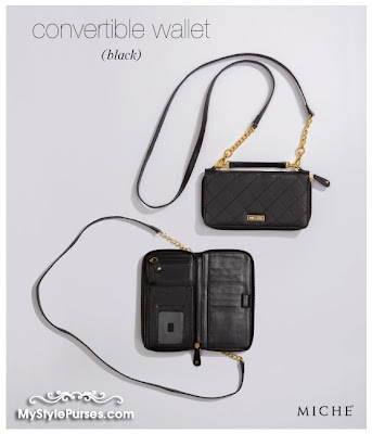 Miche Black Convertible Wallet Miche Black Convertible Wallet