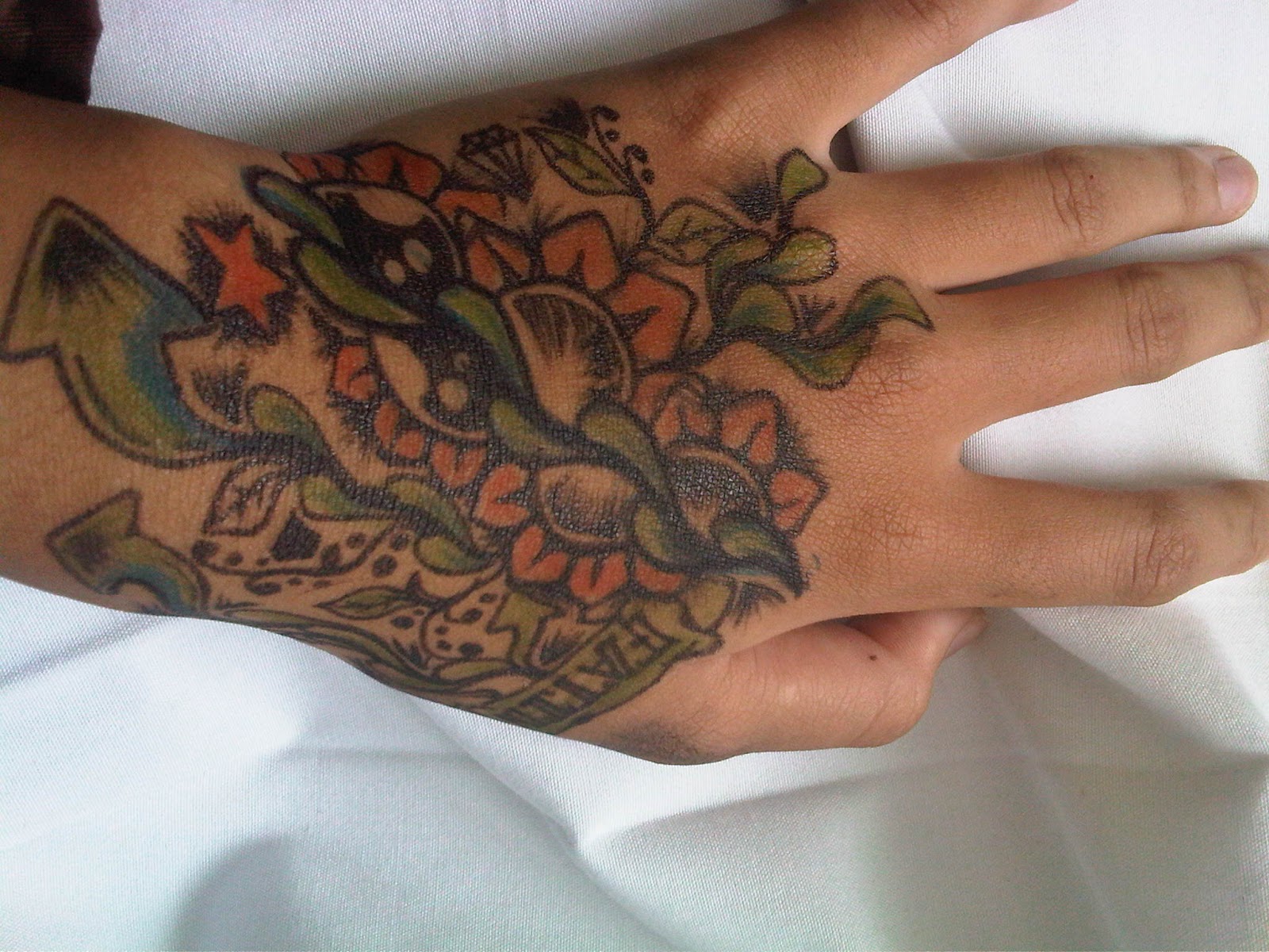 anisa fathin Tattoo dari Tinta Pulpen