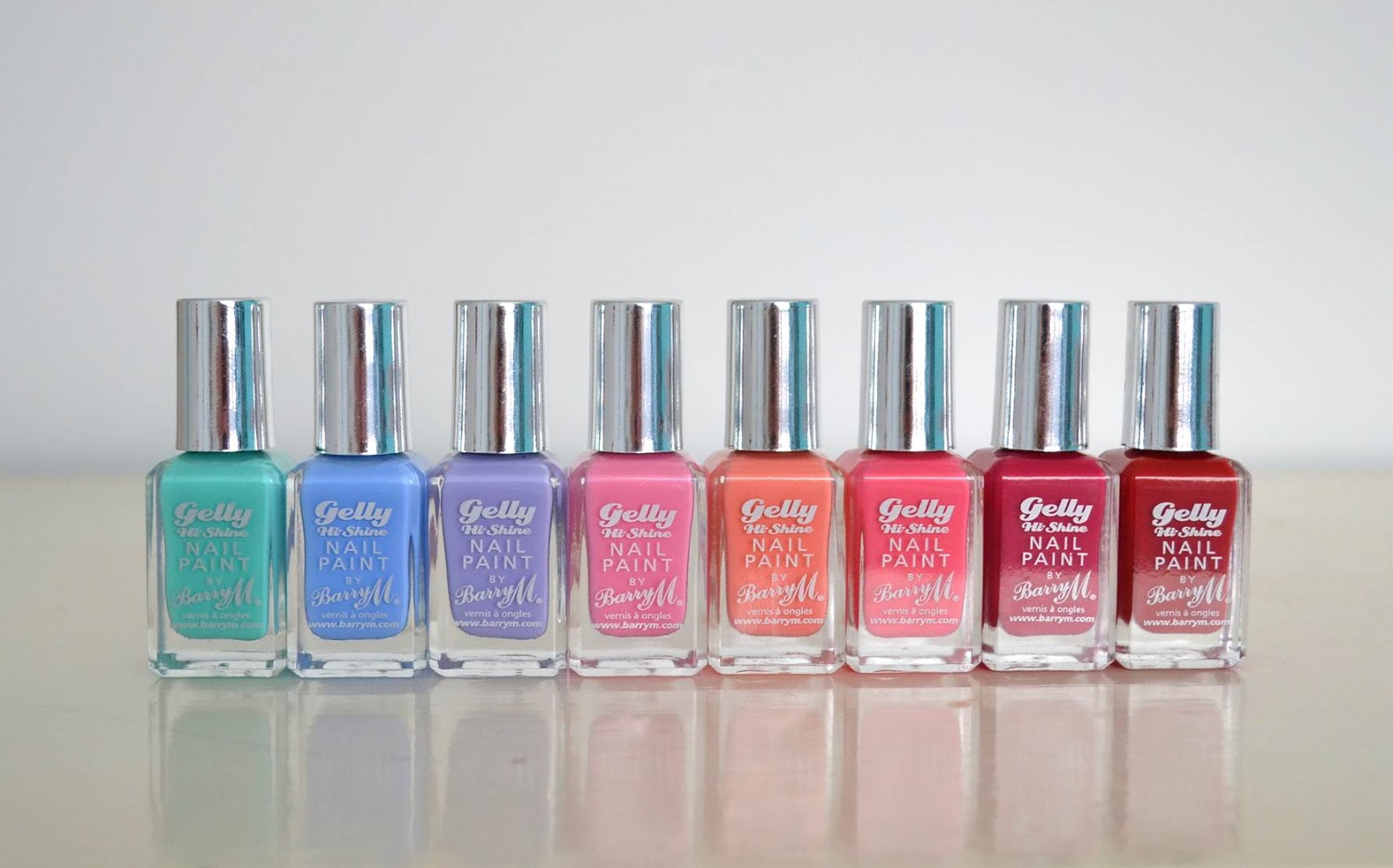 Affordable Treats Barry M Gelly Nail Paints
