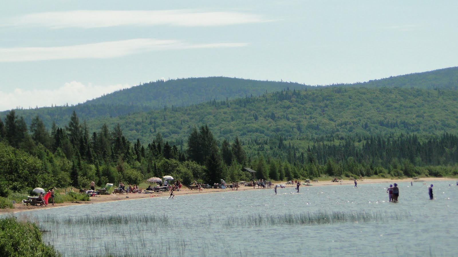 MONTREAL, CANADA PARC DU MONTTREMBLANT, LAC DES SABLES