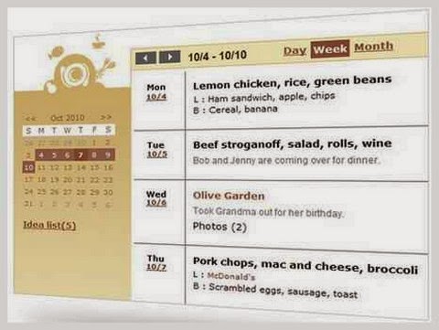 Meal planning application