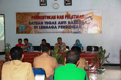 SATUAN TUGAS ANTI NARKOBA DI BENTUK