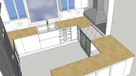 how to design a french kitchen on a budget with google sketch up