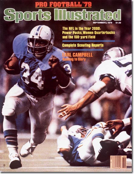 head of Earl Campbell for