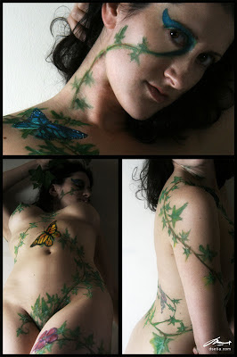 Body Painting On Women