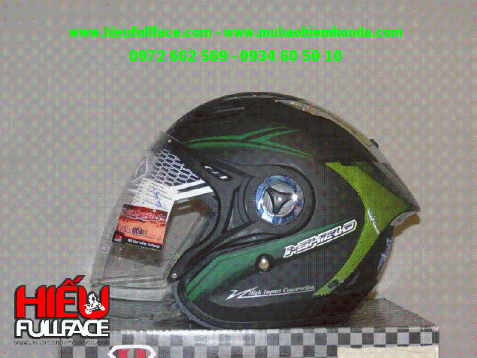 Chuyên bán nón bảo hiểm full face cho anh em có nhu cầu