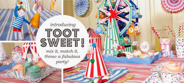 Toot Sweet Party Hats Birthday Party