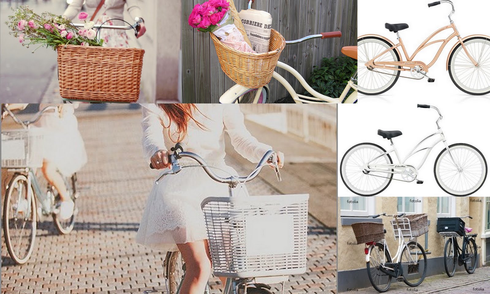 Mademoiselle Rose Beach cruiser