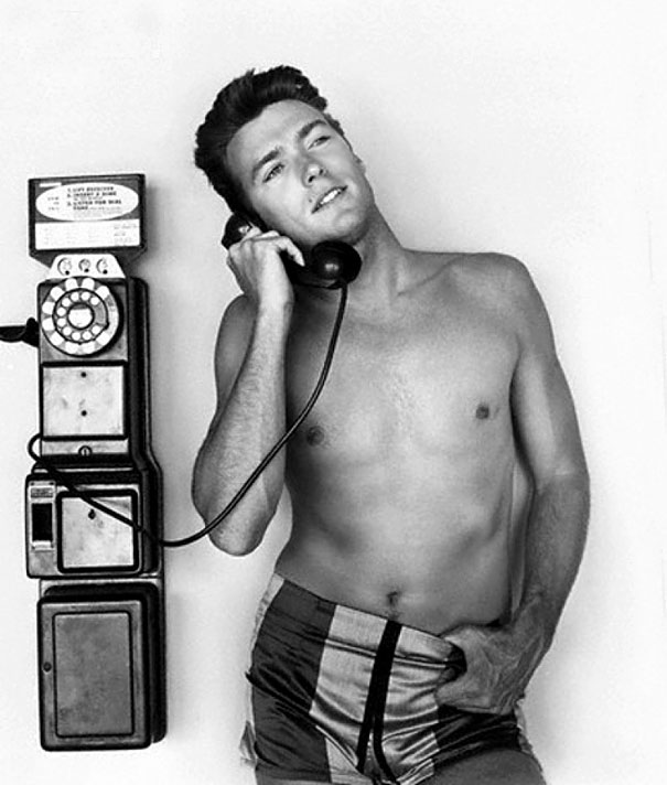 This is What Clint Eastwood  Looked Like  in 1956 