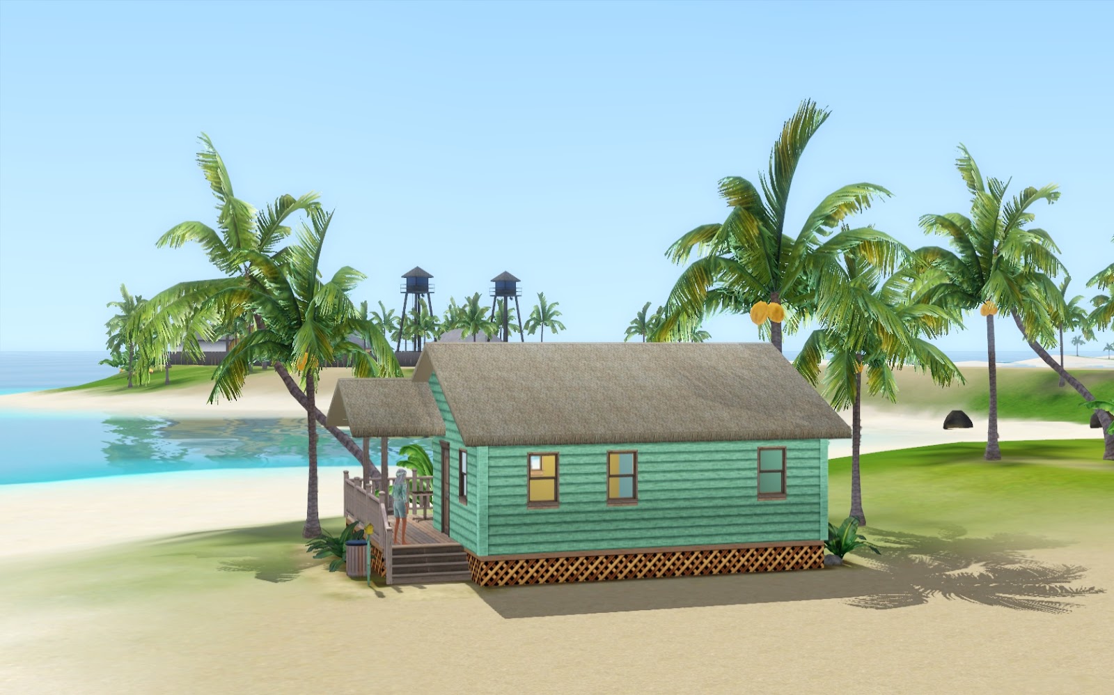 Summer's Little Sims 3 Garden Sunlit Tides List of Houses
