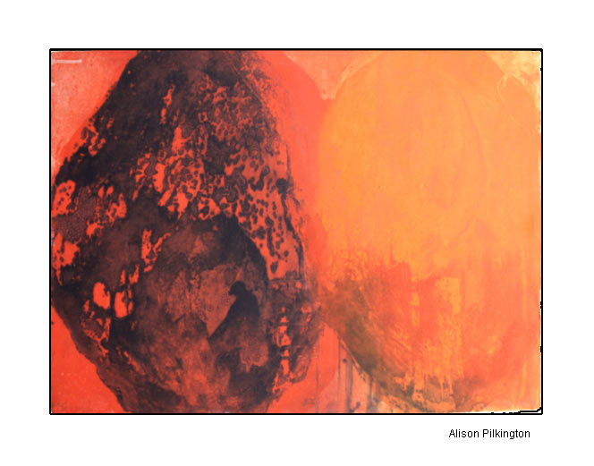 Printmaking Art + Aine Scannell's Blog Etching Linoleum with Caustic Soda