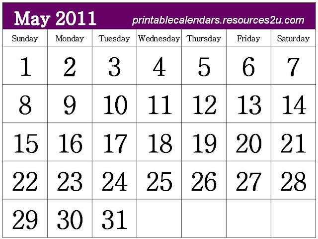 may calendar for 2011. may calendar for 2011. may calendar for 2011.