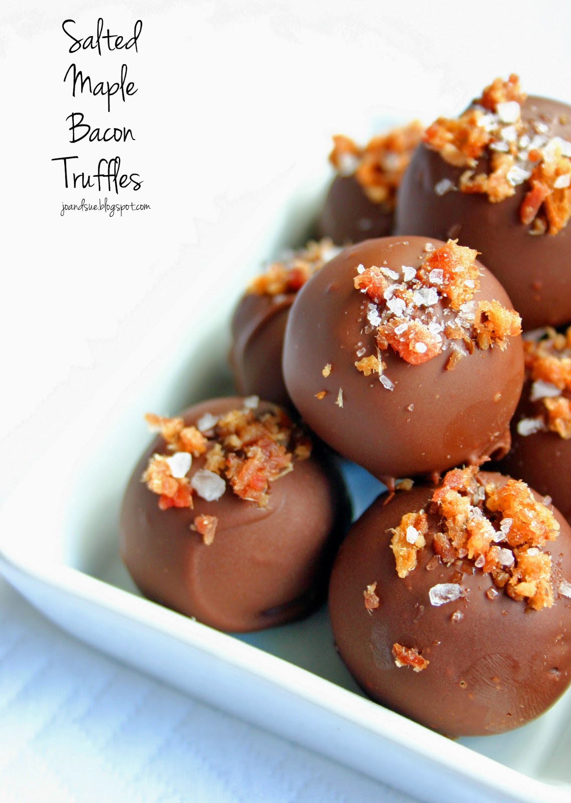 Jo and Sue Salted Maple Bacon Truffles