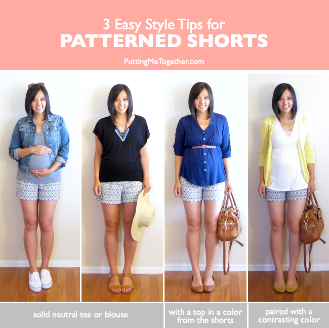 Patterned Shorts 3 Easy Style Tips Putting Me Together Bloglovin’