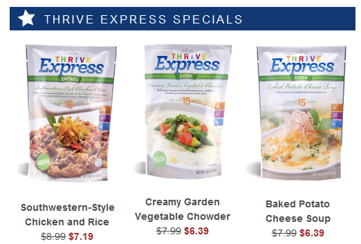 Shelf Reliance THRIVE Express Sale Shelf Reliance THRIVE Express Sale