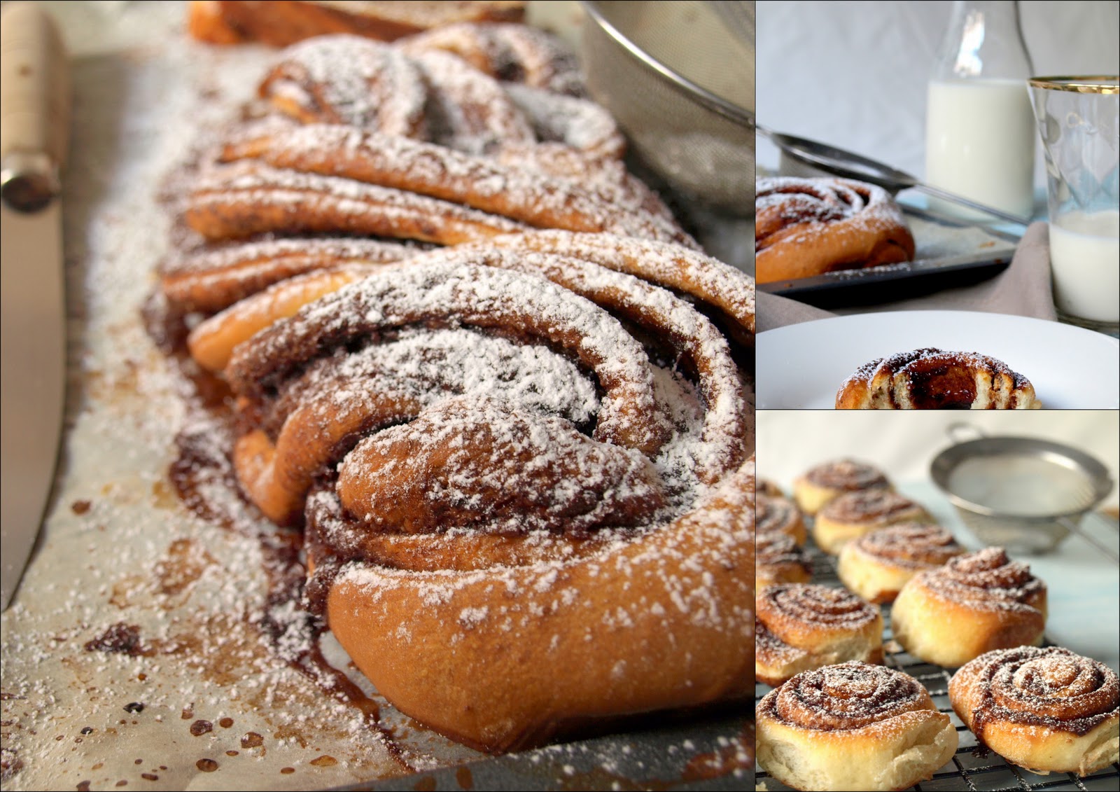 Flor de canela Pastel de cacao (kakaós tekercs y recuerdos de mi infancia)