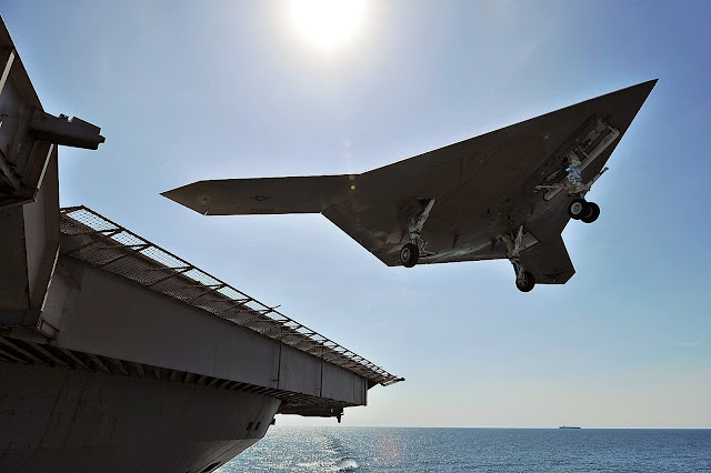 Until the requirements are established, Ruszkowski says the teams cannot firm their competing air vehicle design. However, more work can be done on ''fundamental systems'' like C2 and deck handling X-47B UCLASS