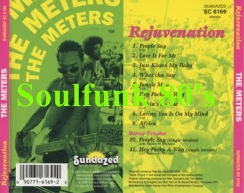 Rejuvenation the meters album cover Rejuvenation the meters album cover