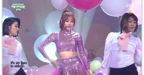 [PERF] Song Ji Eun - Twenty-Five (141019 SBS Inkigayo) - HD Hallyu