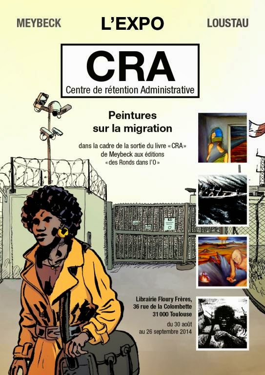 Plus d'infos sur l'exposition CRA Centre de Rétention Administrative à la librairie Floury Frères