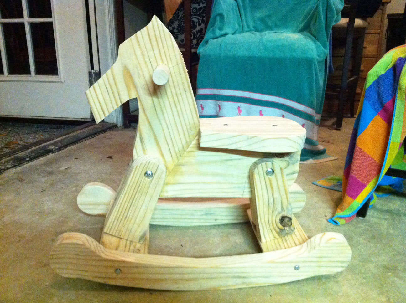 Sawdust Designs Rocking Horse from Scratch