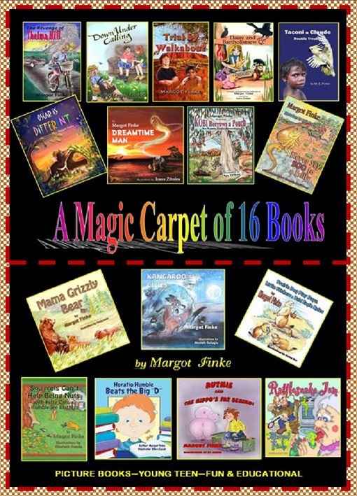 Try MARGOT'S MAGIC  -  Her BOOKS  HOOK Kids on  Reading.