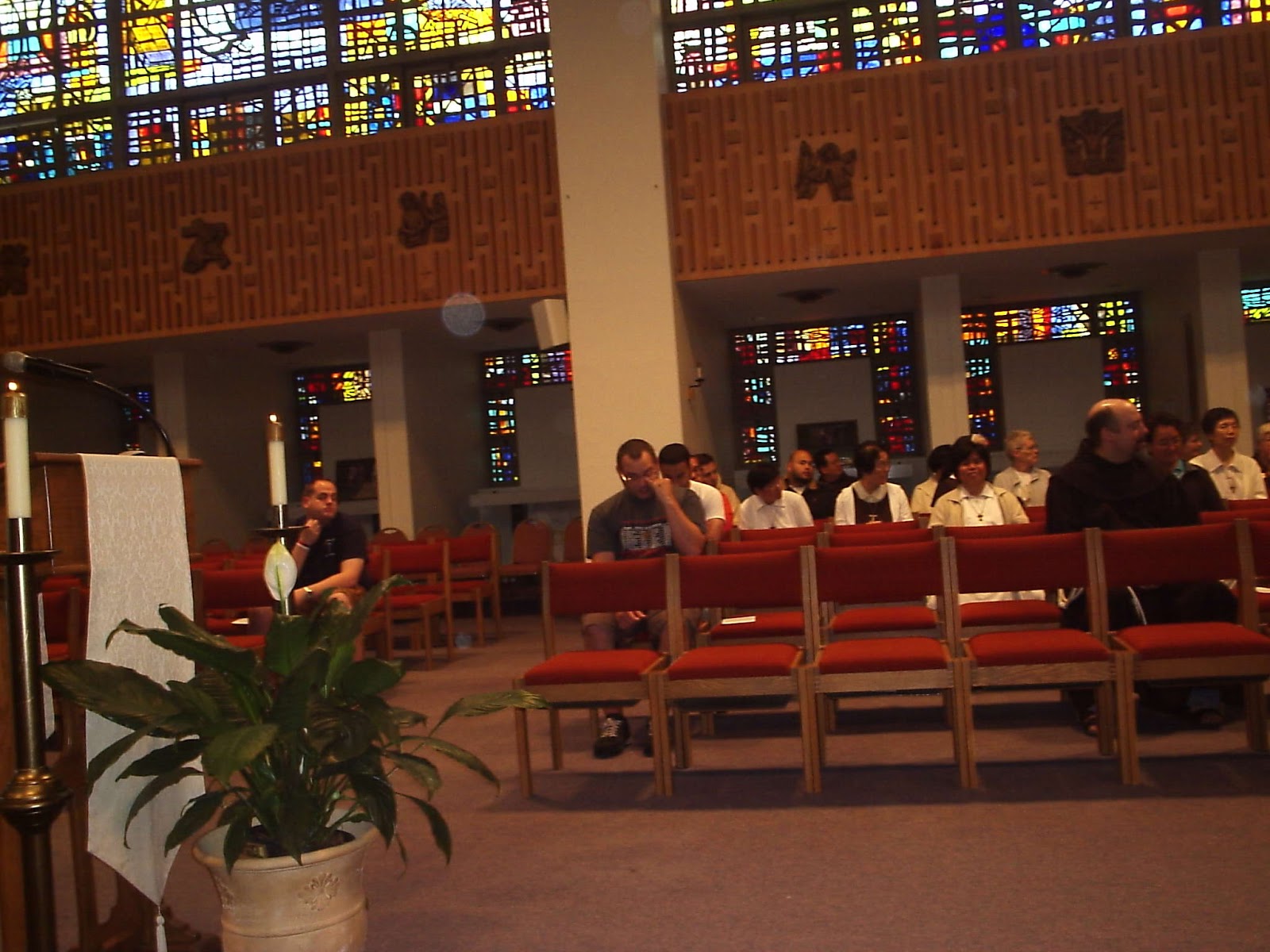 Tuesday July 7 four of our sisters are at St. Bonaventure University at New York near Buffalo