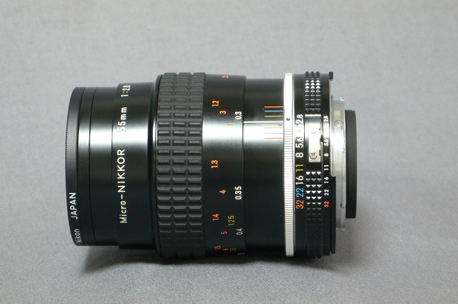 【実用品】Ai Micro-Nikkor 55mm f/2.8S