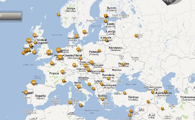 Mapa con imaxes situadas no seu lugar