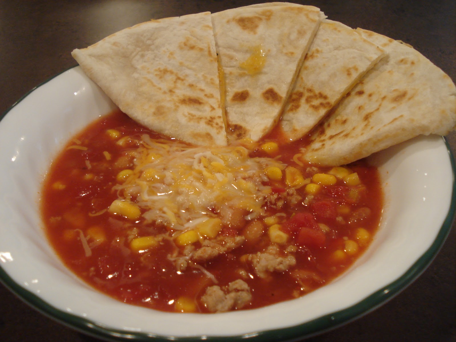 Tin Can Taco Soup Dessert Now, Dinner Later!