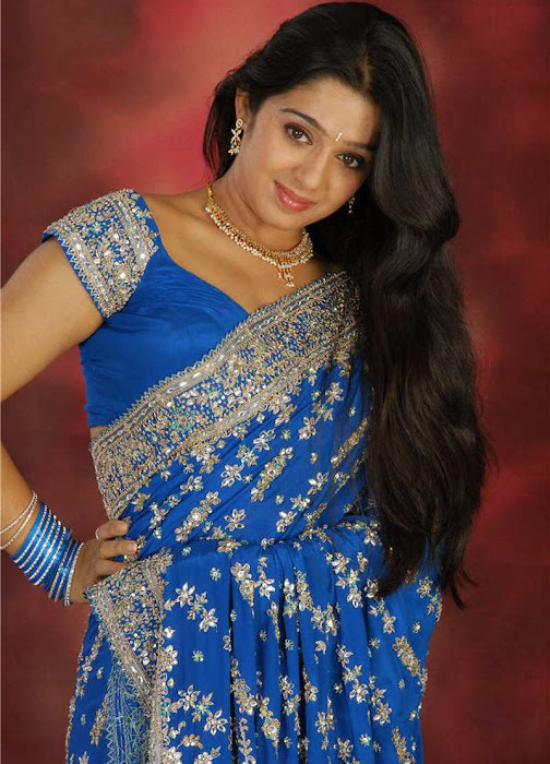 tollywood charmi in saree actress pics