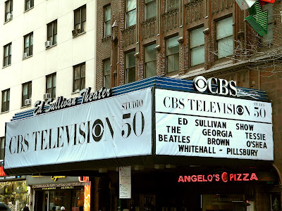 The Beatles The Ed Sullivan Theater Marquee