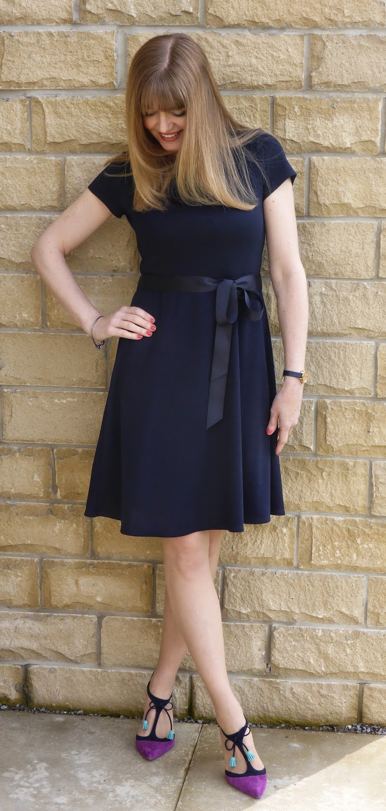 boden navy heels