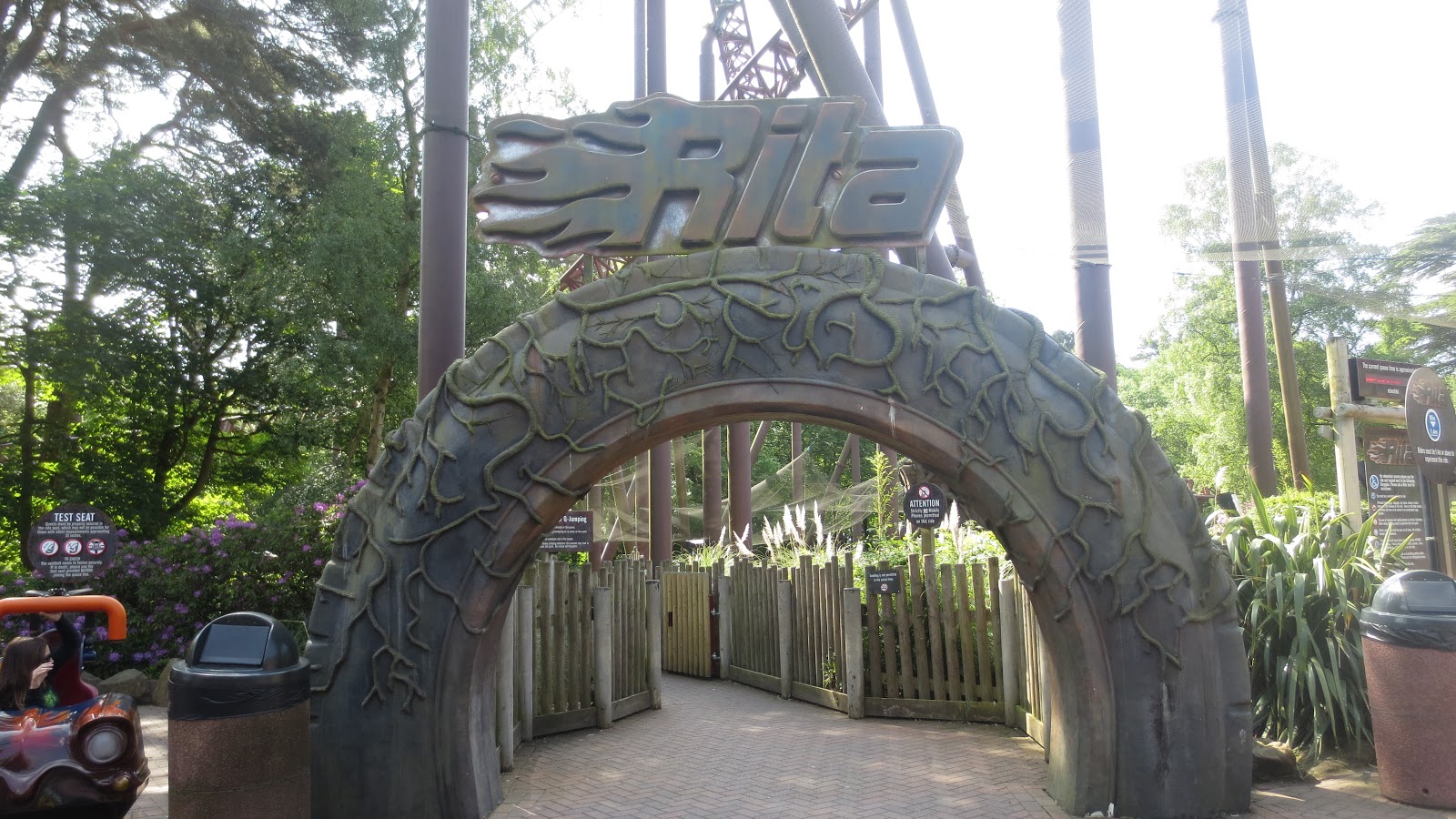 Alton Towers with Goodfellas Pizza Charlotte Ruff