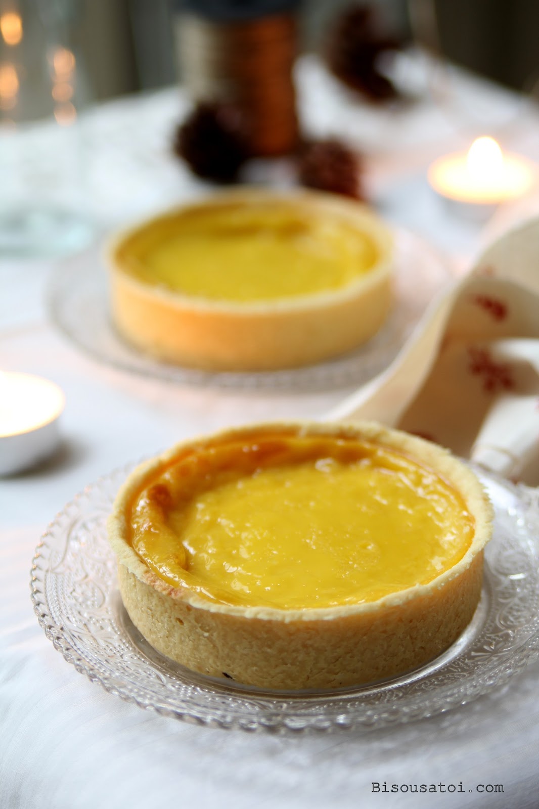 Condensed milk egg tarts