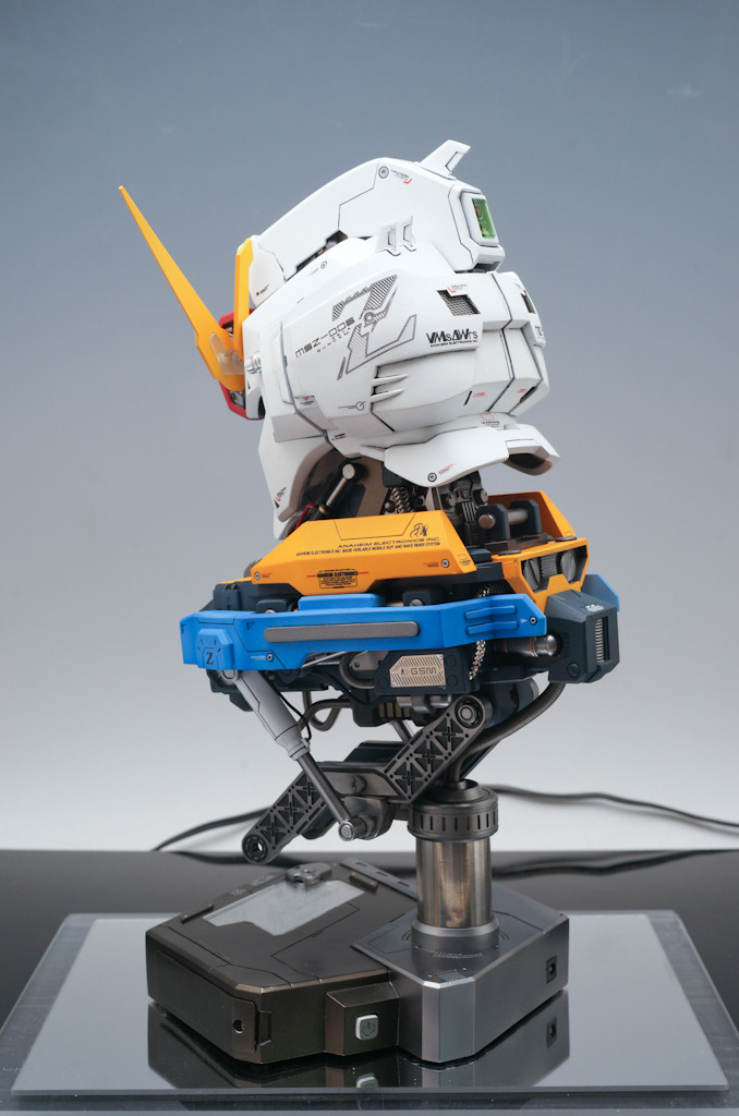 GUNDAM GUY GSM 1/24 MSZ006 Zeta Gundam Head Model Painted Build w/ LED