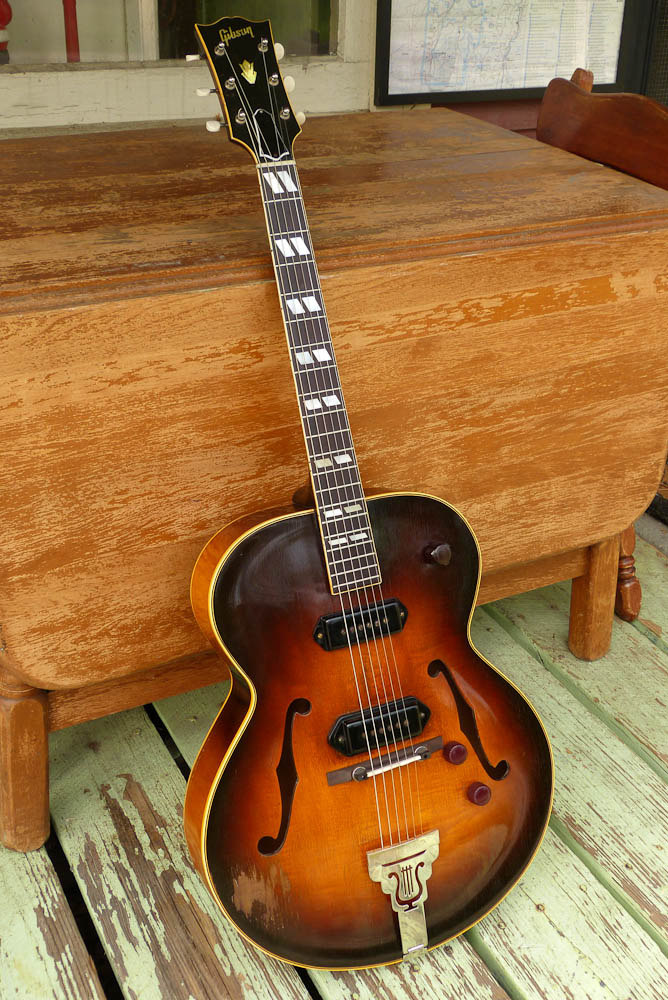Jake Wildwood: c.1949 Gibson ES-300 Electric Archtop Guitar guitar wiring harness 