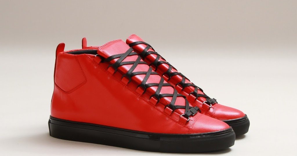 balenciaga arena femme rouge