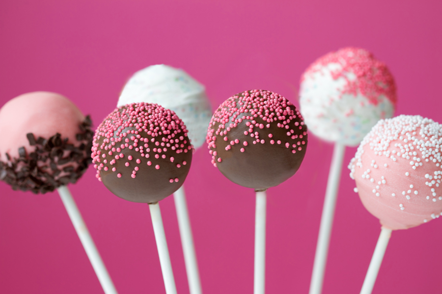 Calcinha Rosa Cake Pops!!!